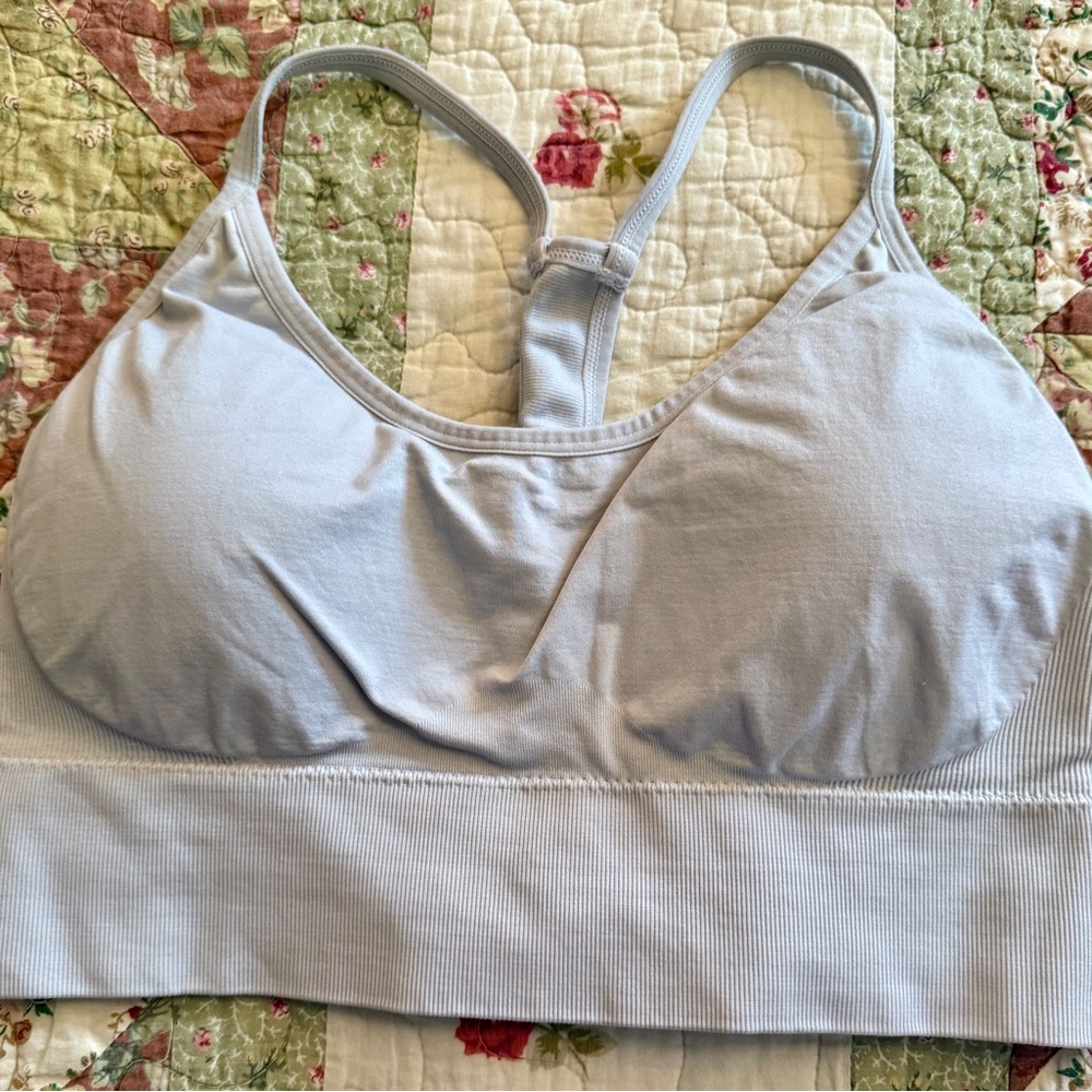 Women's Light Gray Sports Bra